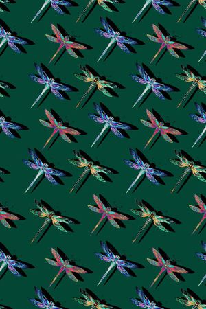 昆虫印花华亿平台图片