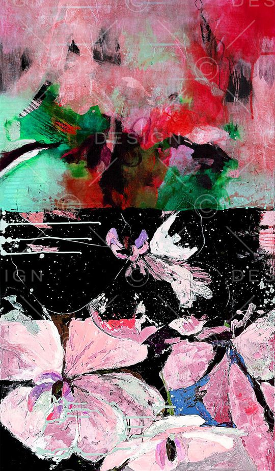 花朵印花华亿平台图片