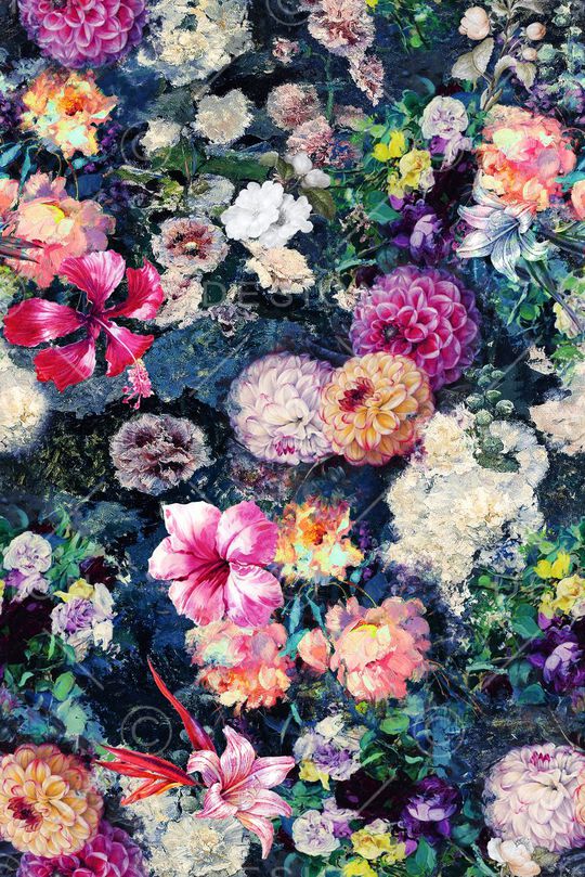 抽象印花华亿平台图片