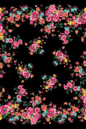 丝巾方巾印花华亿平台图片