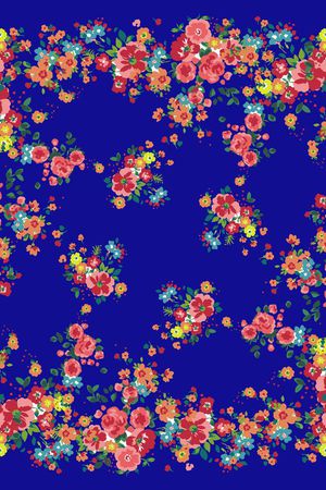 丝巾方巾印花华亿平台图片