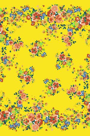 丝巾方巾印花华亿平台图片