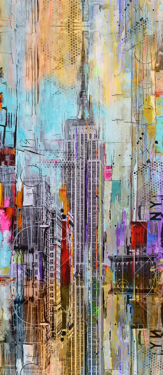 几何线条印花华亿平台图片