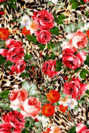 花朵印花华亿平台图片