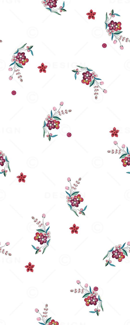 小碎花印花华亿平台图片