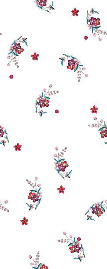 小碎花印花华亿平台图片