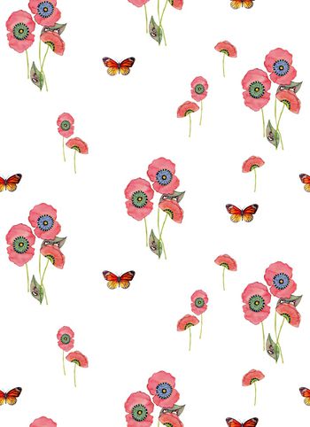 小碎花印花华亿平台图片