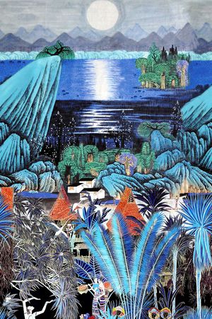 风景印花华亿平台图片