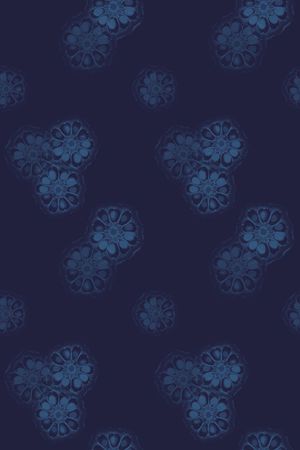 花卉意向印花华亿平台图片