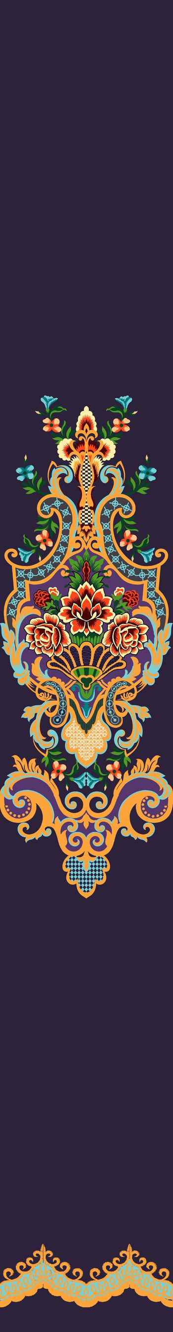 花瓣印花华亿平台图片