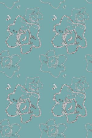 花卉意向印花华亿平台图片