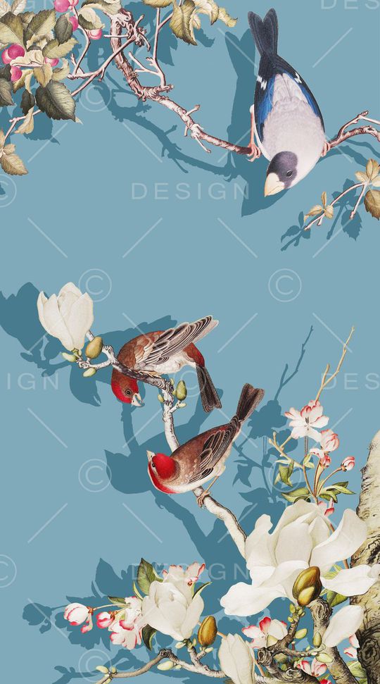 中国风印花华亿平台图片