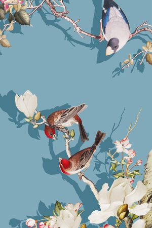 中国风印花华亿平台图片