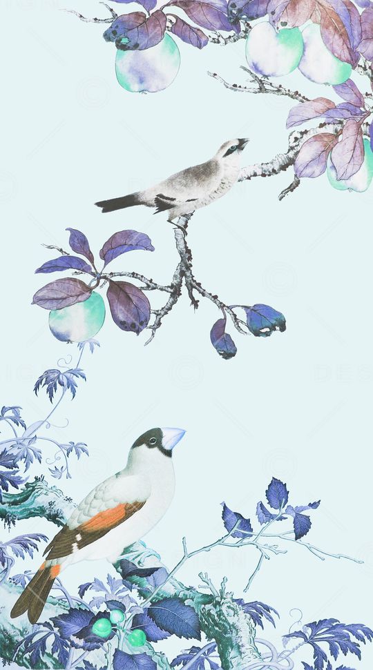 中国风印花华亿平台图片