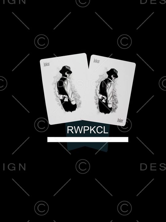 扑克印花印花华亿平台图片