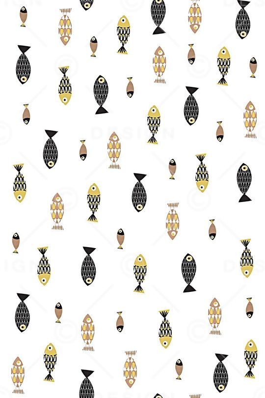 鱼印花华亿平台图片