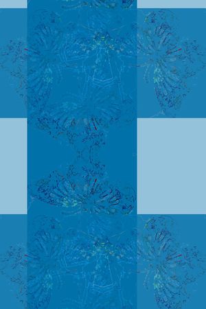 创意格子印花华亿平台图片