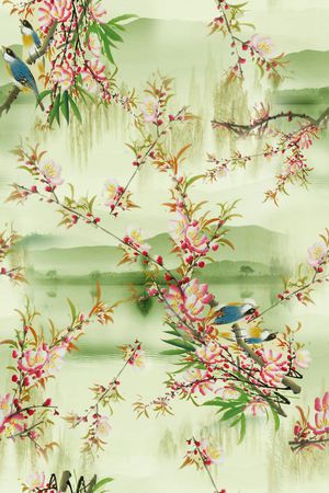 民族风印花华亿平台图片