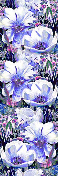 披肩长巾印花华亿平台图片