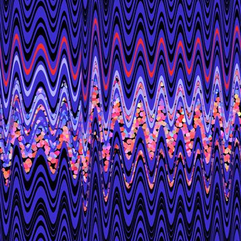 705556-波浪条纹蓝