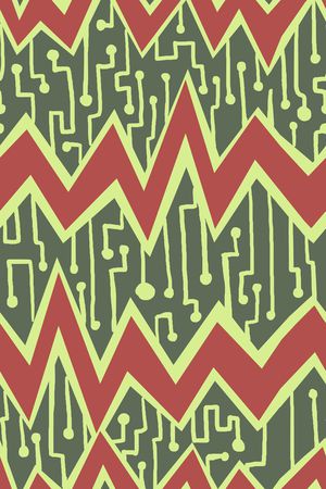 几何印花华亿平台图片