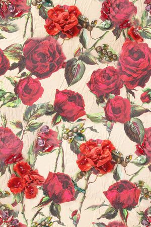 玫瑰花印花华亿平台图片