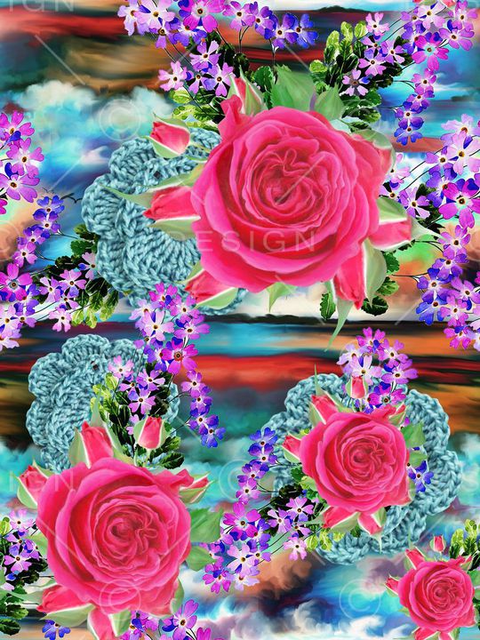 MAX-女装花卉印花华亿平台图片