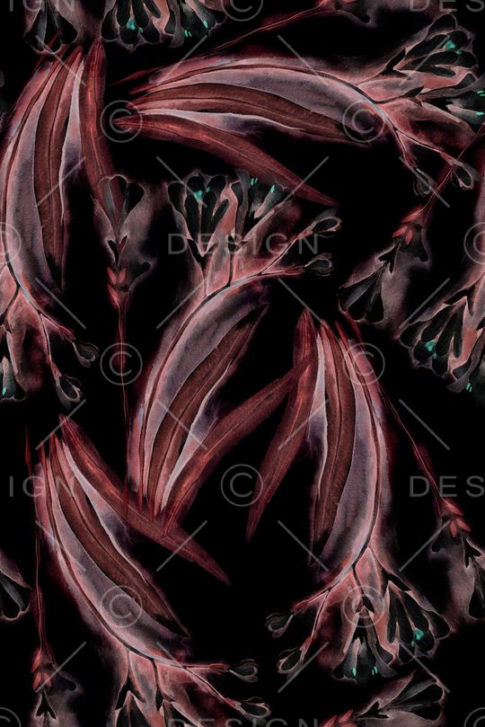 手绘印花华亿平台图片