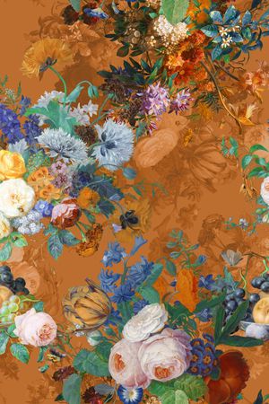 大牌复古印花华亿平台图片