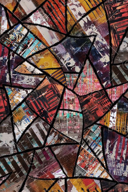 牡丹印花华亿平台图片