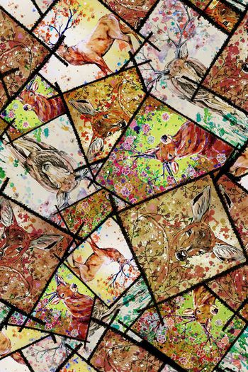 牡丹印花华亿平台图片