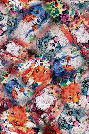 牡丹印花华亿平台图片