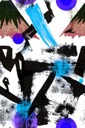 手绘印花华亿平台图片