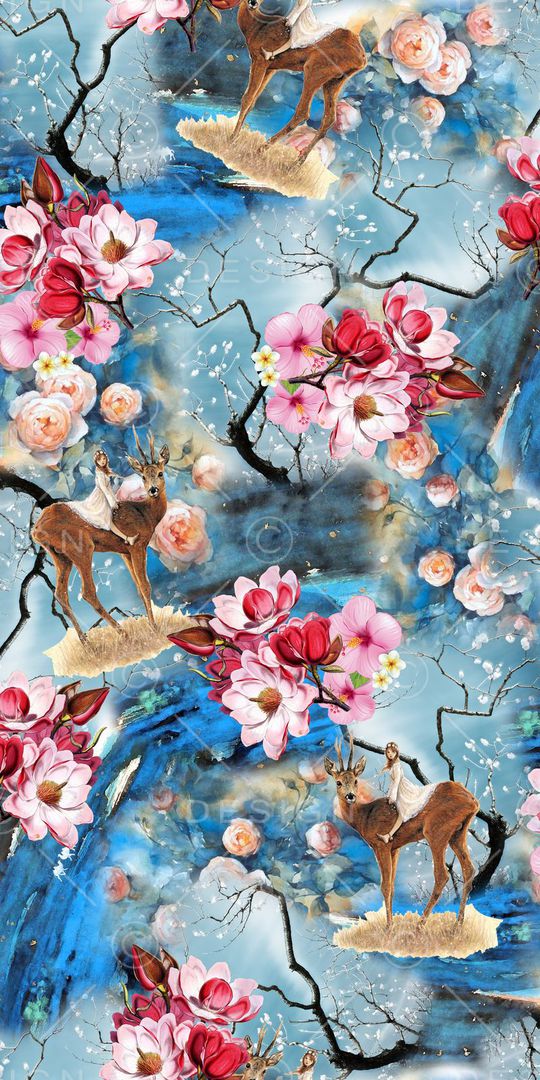 鹿印花华亿平台图片