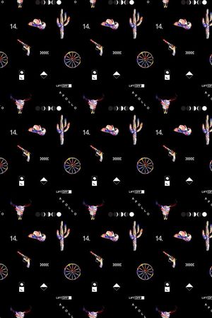 抽象印花华亿平台图片