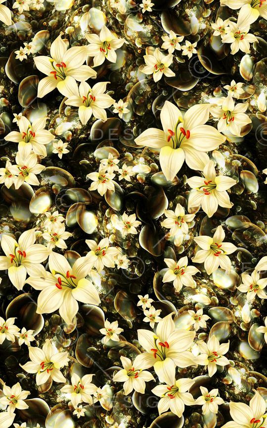 花朵印花华亿平台图片