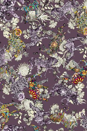 动物印花华亿平台图片