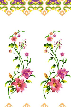 菊花印花华亿平台图片