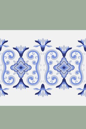 欧式印花华亿平台图片