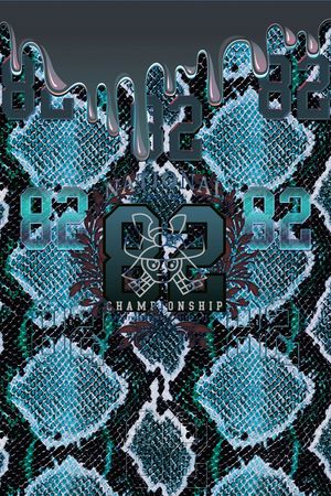 Snakeskin印花华亿平台图片