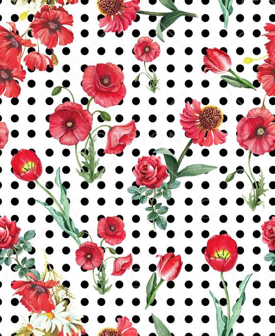 波点印花华亿平台图片