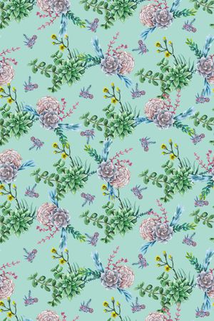 手绘印花华亿平台图片