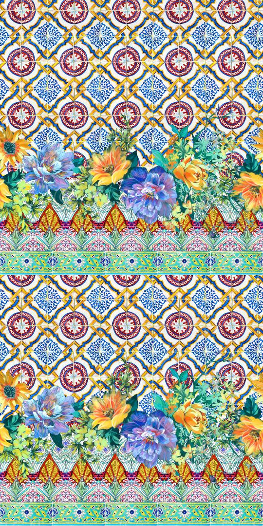 几何印花华亿平台图片