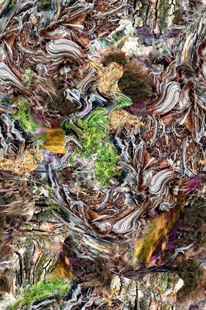 抽象印花华亿平台图片