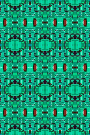 时尚抽象印花华亿平台图片