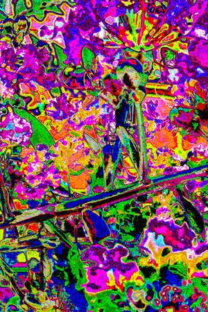 抽象印花华亿平台图片