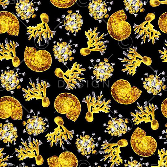 沙滩贝壳蜗牛印花华亿平台图片