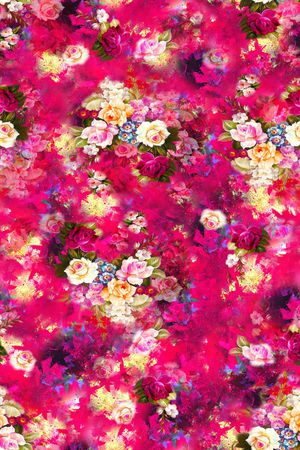 花朵印花华亿平台图片