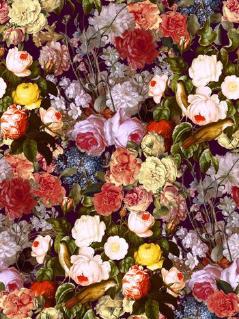 繁花似锦印花华亿平台图片