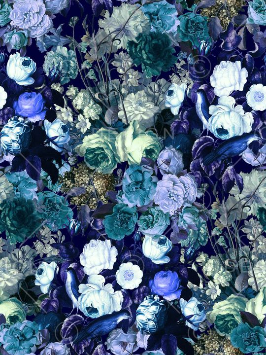 繁花似锦印花华亿平台图片